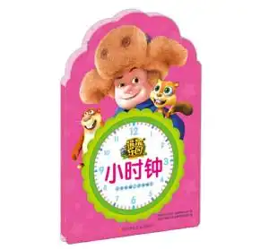 熊熊乐园小时钟小光头强,几点啦
