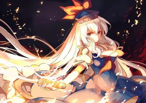 壁纸上白泽慧音东方project294期
