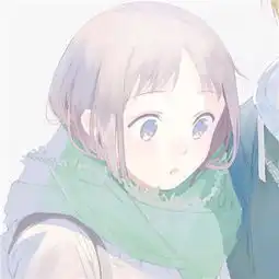 卡通情侣头像二次元少女心
