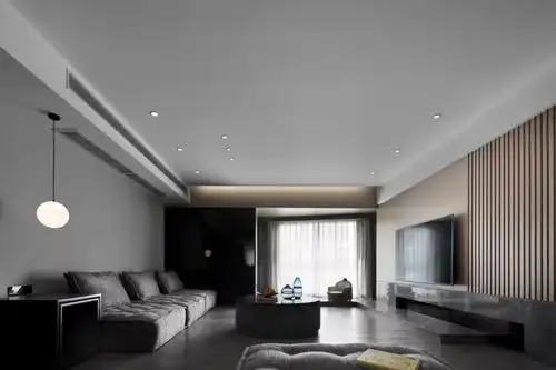 简约灰空间里的温情与惬意感
