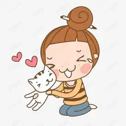 抱猫咪的小女孩素材图片免费下载高清png千库网图片编号2298946
