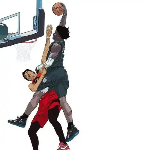 nba球星手绘头像5
