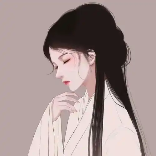 古风女生头像丨我贪恋的人捡烟花不偏不倚都是你
