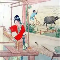 牛郎织女卡通情侣头像微信头像图片大全
