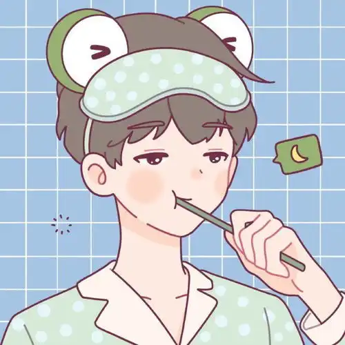 小清新动漫情侣头像
