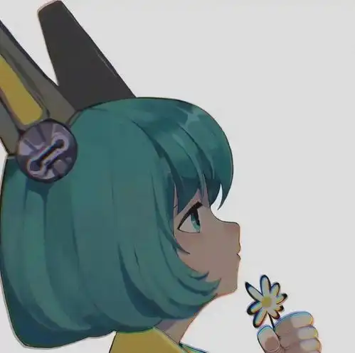 动漫头像一生懒惰却在想你这件事上很用心
