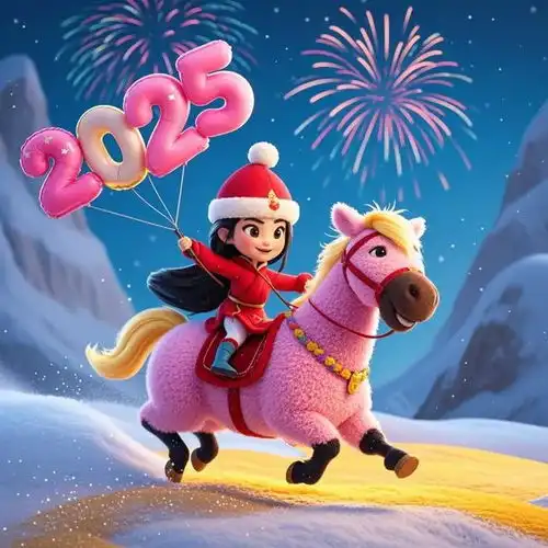 2025年新年快乐图片朋友圈2025年跨年图片元旦图片2025最火图片
