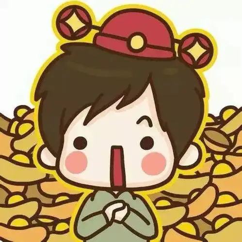 新年喜庆情侣男女微信头像
