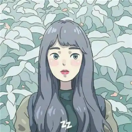 唯美卡通情侣头像,会一直深爱着你
